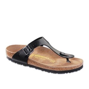 BIRKENSTOCK Gizeh Thong Sandal in Black 8